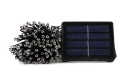 Solarbetriebene LED-Lichterkette für Feiertage, Außenlichterkette