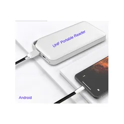 Lettore Bluetooth portatile UHF a mano passivo per etichette RFID