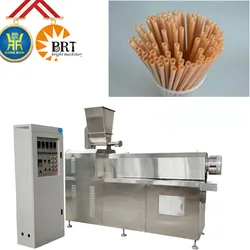 Essbare Reistrinkhalm-Extrusionsmaschine zur Herstellung von natürlichen Reistrinkhalmen