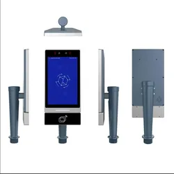 ซิมการ์ด TCP/IP 8 นิ้ว อุปกรณ์ควบคุมการเข้าถึงด้วยการจดจำใบหน้าชีวภาพ แอนดรอยด์ ซอฟต์แวร์อุณหภูมิ