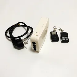Sistema de Controle Remoto para Cortina de Garagem Inteligente 220V