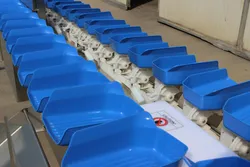 เครื่องคัดแยกถุง เครื่องคัดแยกและนับ คาร์ตันสำหรับเก็บรวบรวม สายการบรรจุภัณฑ์