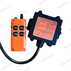 Kit di Controllo Remoto Wireless Beauway 4-Key Ramp Rampante Idraulico Operazione Stabile e Sicura