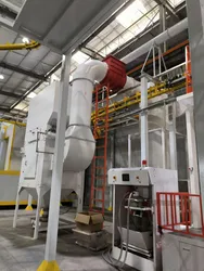 Linha de Pintura em Pó Totalmente Automática com Cabine de Pulverização