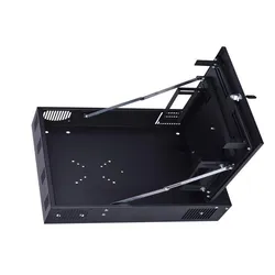 Cassa di sicurezza per DVR da rack con schermo per rack di rete in metallo