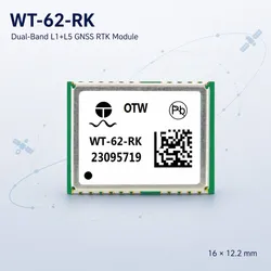 WT-62-RK Módulo Gnss Rtk de Dupla Frequência 1cm Plus 1ppm com Nmea Rtcm para UAV