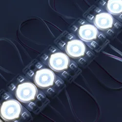 LED-Schild Beleuchtungsmodul Beschilderung Werbung DC12V Einzelnes LED-Diffusor-Linsenmodul