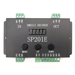 512 Kanäle DMX zu Spi Ws2811 Decoder DMX512 Decoder Ws2811 RGB LED Streifen Controller Sp201e