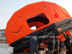 Một loại bè phao cứu sinh có thể thả xuống biển
