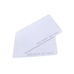 125kHz Intelligente PVC-Karte Tk4100 Seriennummernkarten für Zugangskontrolle