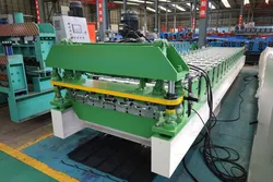 Maßgeschneiderte trapezförmige 1000mm Rollformmaschine für Metallziegelherstellung