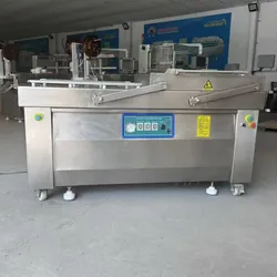Einfache Steuerung Zuverlässig für den Einsatz in der Fabrik Doppelkammer-Vakuumverpackungsmaschine