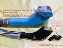 Automatische Nähmaschine mit Stickgarnschneider und Fadenabschneider