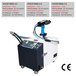 3.2-4.8mm Máquina de Rebitagem Automática Independente Ferramenta de Rebites