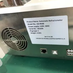 Digipol-R200 Hochwertiger vollautomatischer digitaler Refraktometer mit hoher Messauflösung, Laborautomatischer Refraktometer
