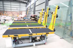 Halbautomatische Glaslademaschine Luftschwebetisch für die Glasbearbeitung Glaslade- und Hebemaschine