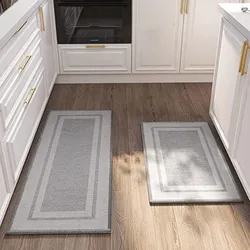 Tapetes Modernos Impermeáveis Simples para Grande Área de Cozinha