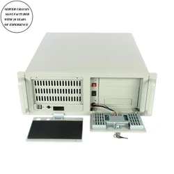 mit Schloss & Schlüssel 4u Rackmount Server Gehäuse Horizontal Industrie PC Gehäuse