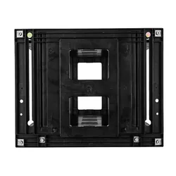 Schwarzer Kunststoff-ESD-Rack für SMT antistatische Lade- und Entladevorrichtung PCB-Platinenrahmen