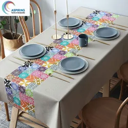Tovaglia in vinile per tavolo da cucina, tovaglia in PVC lavabile per tavolo rettangolare