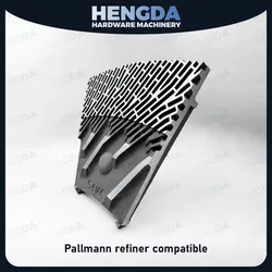 Optimierte Defibrator-Segment Defibrator-Platte für MDF-Verfeinerung