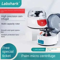 Macchina Micro Centrifuga di Dimensioni Pocket - Spinner Compatto per Campioni di DNA/RNA