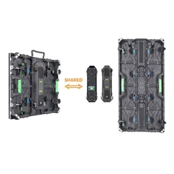 Módulo de Display LED Colorido de Alta Taxa de Atualização à Prova d'Água P4 P5 P6 P8 Módulo de Tela LED Externa