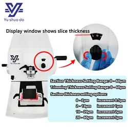 Ysd-5000 Sistema de Microtomia Rotativa de Alta Precisão