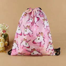 Polyester-Rucksack mit Kordelzug für Fitness und Sport