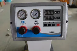 Máquina de Pintura em Pó Portátil Compacta para Componentes de Aço