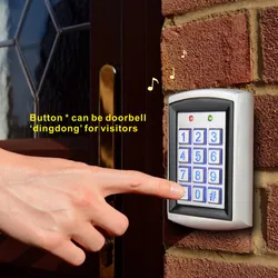 Controllo Accesso Tastiera RFID NFC 125kHz Accesso con Codice Carta