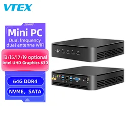 Computador Mini PC Nuc Mini PC Sem Ventoinha Core I5 I7