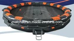 การอนุมัติ CCS 100 152 บุคคล เรือชูชีพแบบพองกลับได้ที่เปิดได้