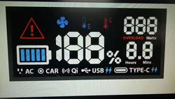 Kundenspezifisches Va LCD mit Pin-Anschluss LCD-Display