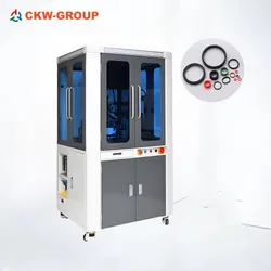 O-Ring Automatische Inspektionsmaschine für Kratzer, Größe, Riss und Gratoptische Sichtprüfung