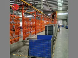 長寿命静電粉体塗装生産ライン