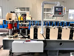 Vollautomatische SPS-gesteuerte Metalldachfirstverkleidung Fliesenherstellungsmaschine