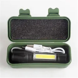 3W Lanterna Mini LED Recarregável por USB