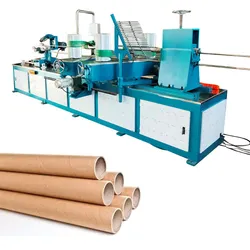 Máquina de Fabricação de Tubos de Papel e Núcleos de Papel com Tela Sensível ao Toque