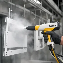 Máy phun sơn bột tĩnh điện điều chỉnh được bằng tay có hệ thống điều khiển