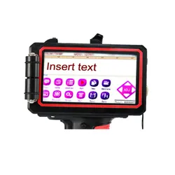 Intelligenter tragbarer Handheld-Tintenstrahldrucker für Datumsdruck