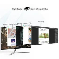 Computador Desktop para Jogos Tudo-em-Um 27 Polegadas Conjunto Completo Computador Monobloco Tudo em Um