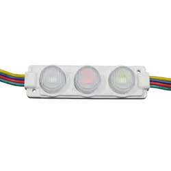 1.5W RGB DC12V Bunte Seitenlichtquelle Einspritzformmodul LED Motorradlampenmodul
