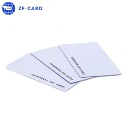 Schede chip vuote in PVC MIFARE Plus per stampante a nastro
