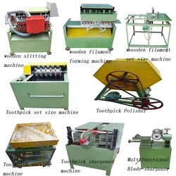 Tam Bamboo Diş Çubuğu İşleme Makinesi