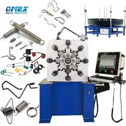 2 軸 CNC スプリングコイリングマシン、自動 PLC 圧縮コイルスプリングマシン、オーガースプリングコイラー機械