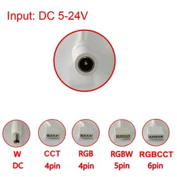 Tuya Zigbee Fernbedienung Smart W/Cw/RGB/RGBW Rgbcct LED Lichtstreifen Controller funktioniert mit Alexa Google Home