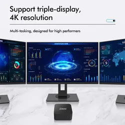 Computador Mini Gamer Mais Barato com Memória SSD Wins11 SO DDR4 Mini PC
