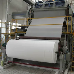 Linha de Produção de Máquina de Fazer Papel Higiênico Pequena Usando Madeira
