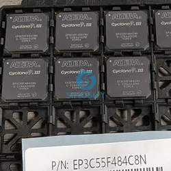 2.29 Mbit Componentes Eletrônicos Embutidos Matriz de Portas Programável Fpga Microcontrolador Ep3c55f484c8n